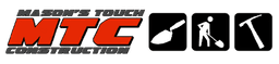 mason's touch construction logo